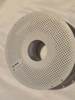 Bambu Labs 3D Reusable Spool, Light Gray, Used, Empty